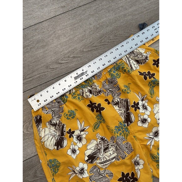 Reyn Spooner Malibuliciou All Over Print Floral Hawaiian 2XL NWT Yellow Summer - Picture 5 of 8